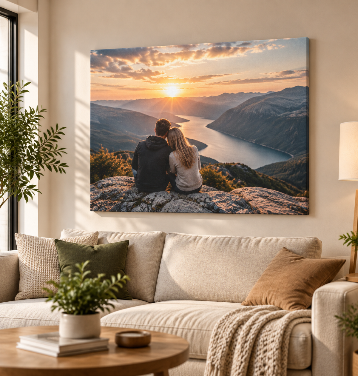 Foto auf Leinwand